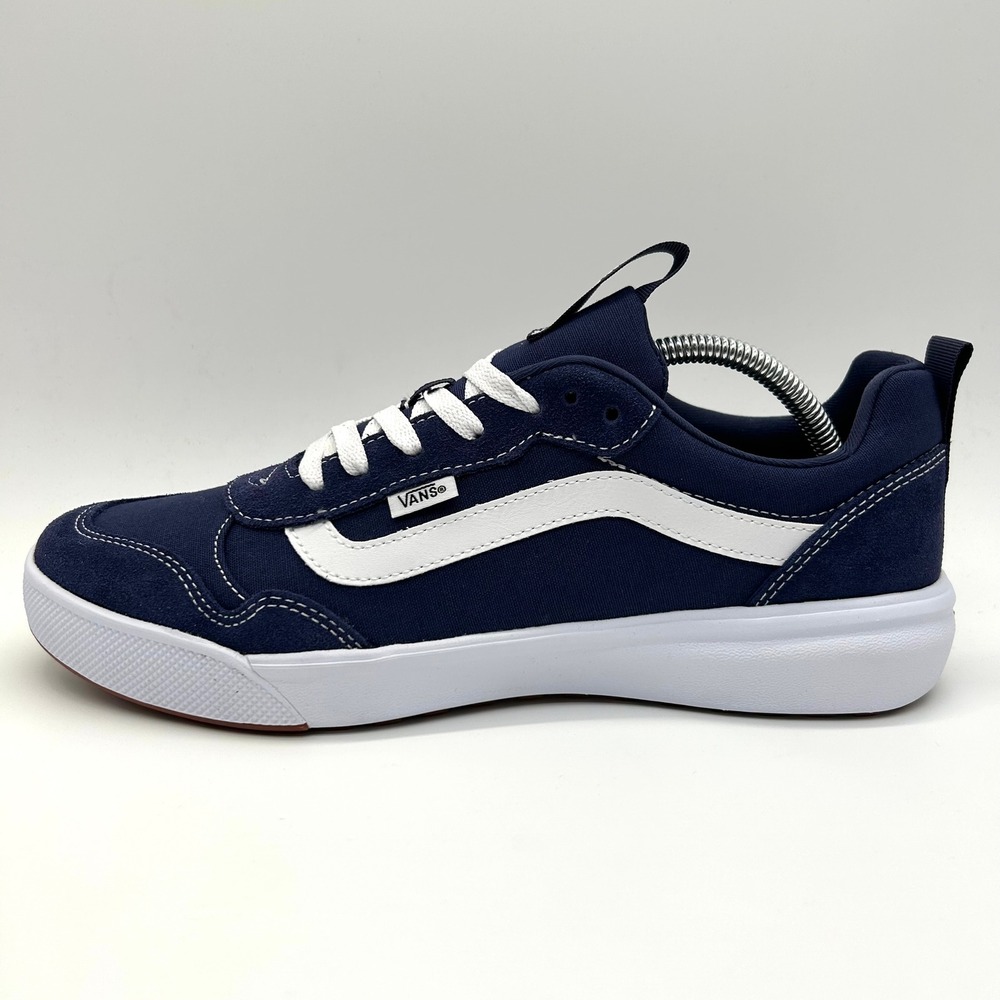 Vans Range EXP Shoes Mens 10.5 Deep Twilight Suede Canvas Skate Sneakers